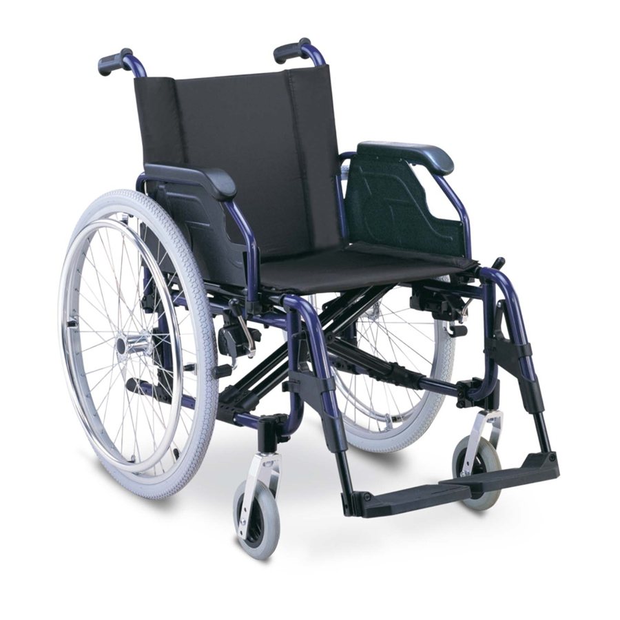 Silla de ruedas de aluminio