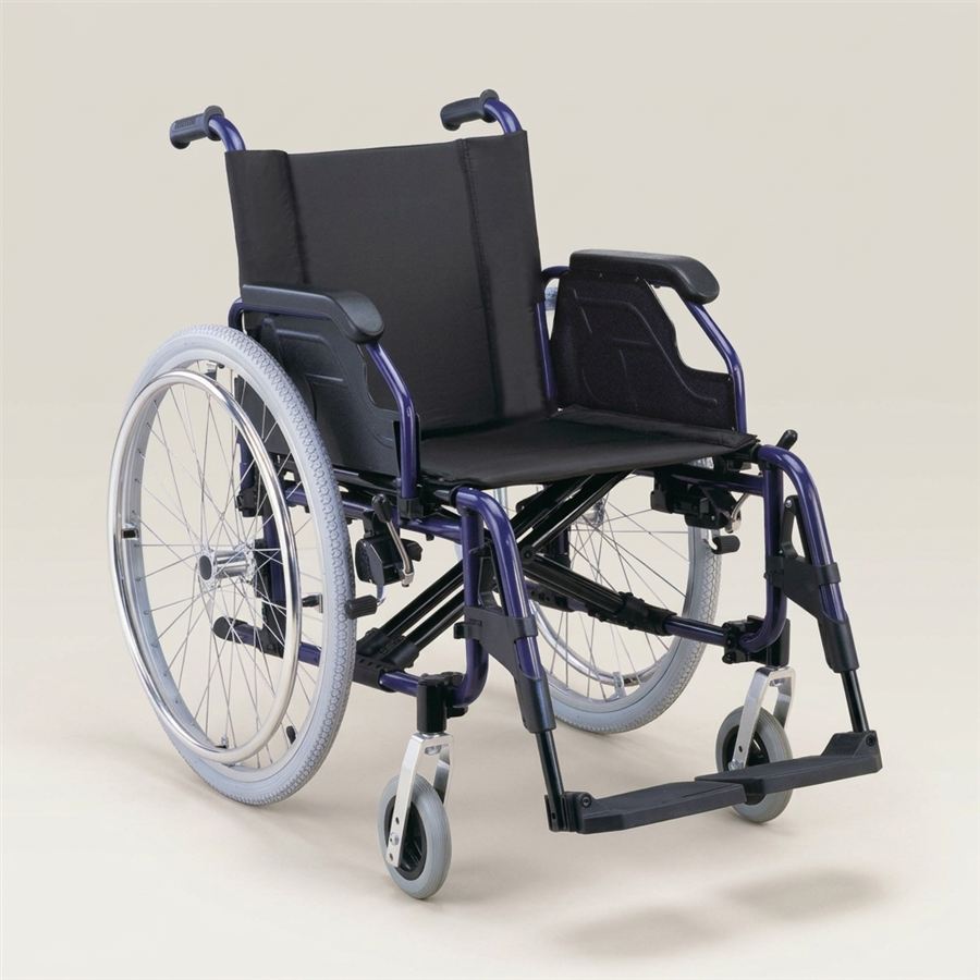 Silla de ruedas de aluminio