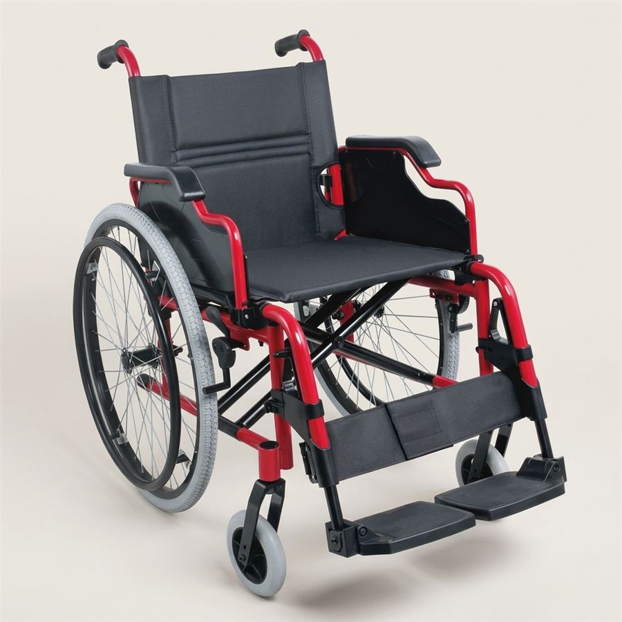 Silla de ruedas con plegado rápido